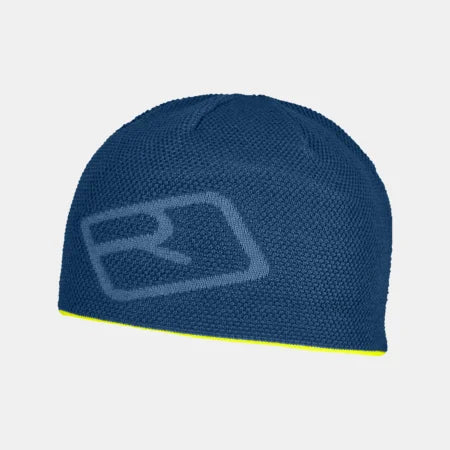 Ortovox Unisex Merino Logo Knit Beanie | One Size Fits Most