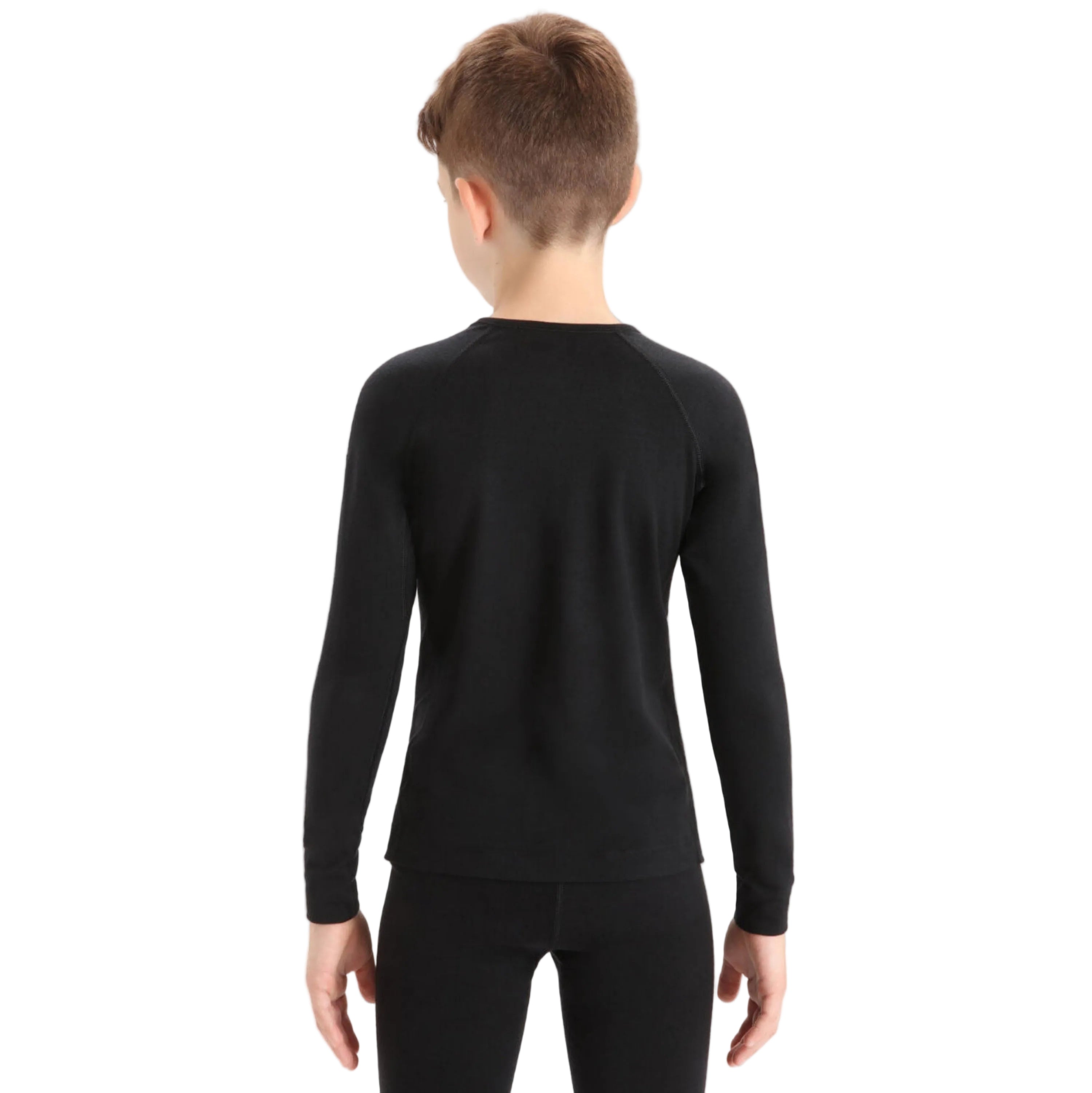 Icebreaker Kids Merino 200 Oasis Long Sleeve Crewe Thermal Top