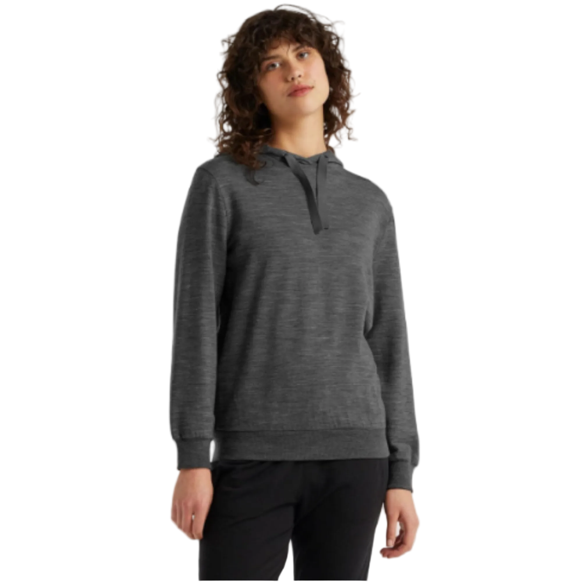 Icebreaker Merino Women's Crush Long Sleeve Wool Hoodies Size Large