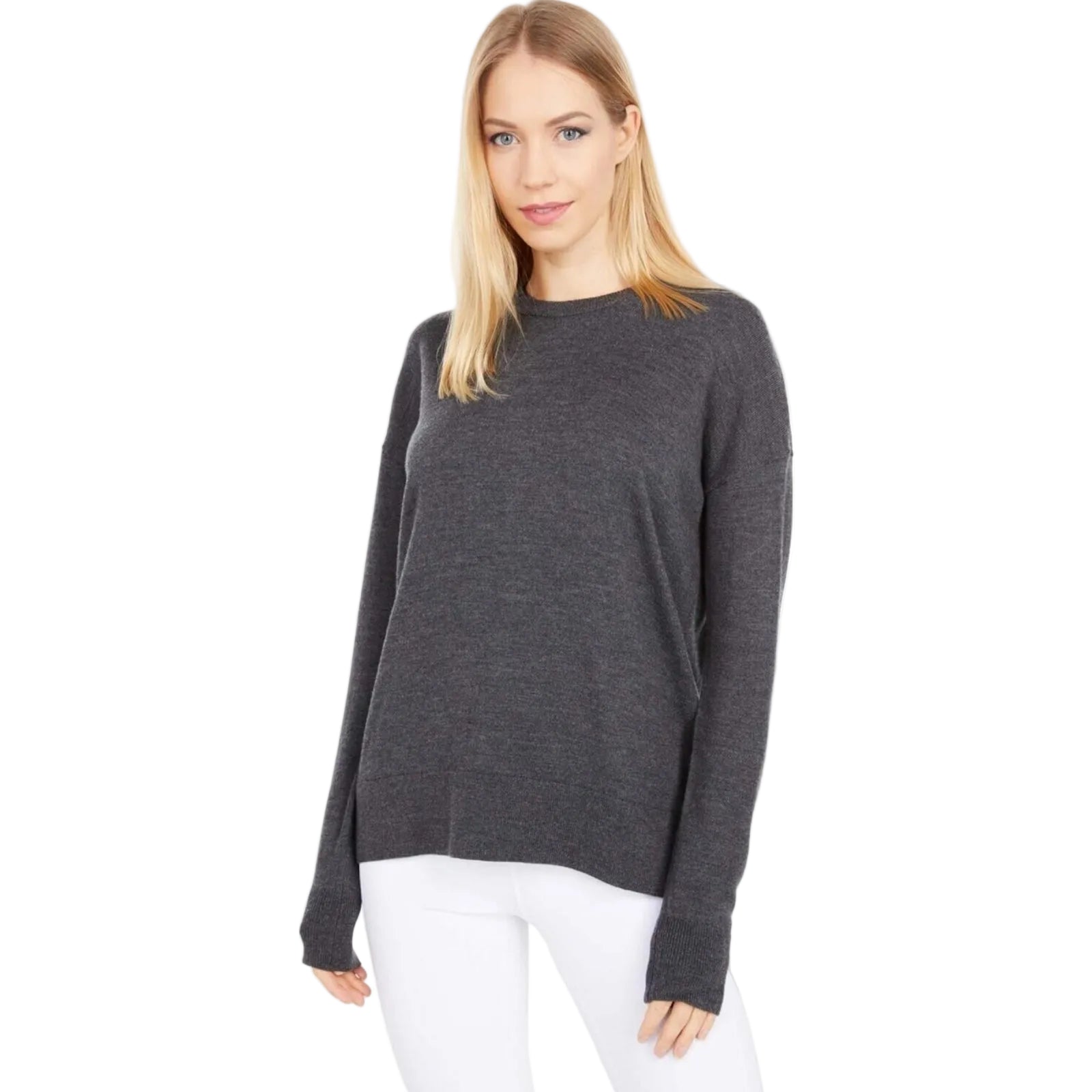 Icebreaker Women's 100% Merino Wool Shearer Crewe Sweater Size Medium
