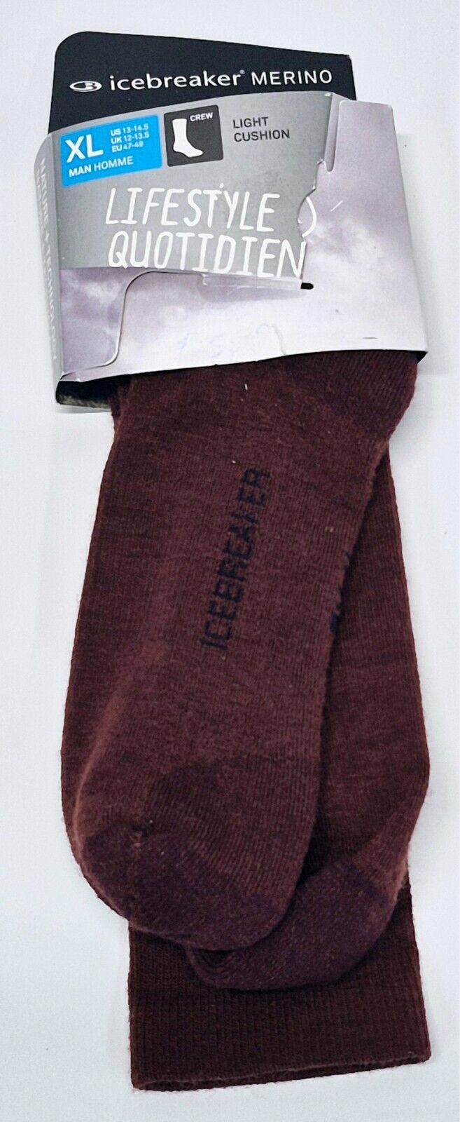 Icebreaker Merino Men's Lifestyle Light Crew Sock Size: XL